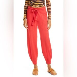 Ulla Johnson alfie tie merino wool sweatpants